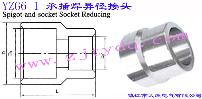 YZG6-1 в庸^Spigot and Socket Reducing