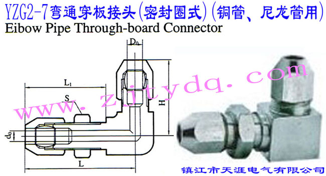 YZG2-7ͨ^(ܷȦʽ)(~)Elbow Pipe Through-board Connector