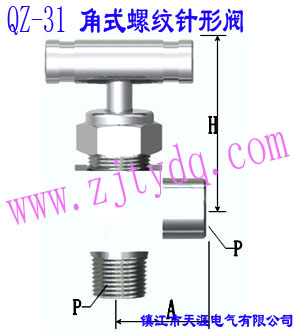 QZ-31 (ni)ݼyʽyQZ-31 Femals Screw and males Screw Needle Valve