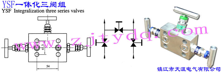 YSFyMYSF Integralization Three Series Valve